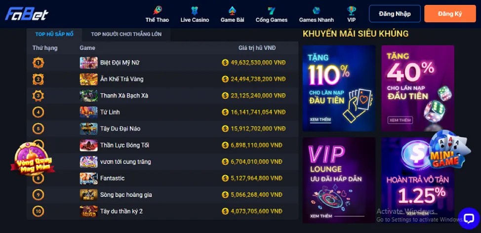 Đặc quyền VIP 13wim nhà cái